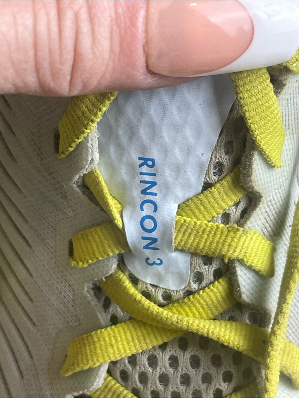 Hoka Z5181 Mens Ice Water/Diva Blue Rincon 3 Low Top Running Sneakers Size 9.5 - Picture 9 of 10